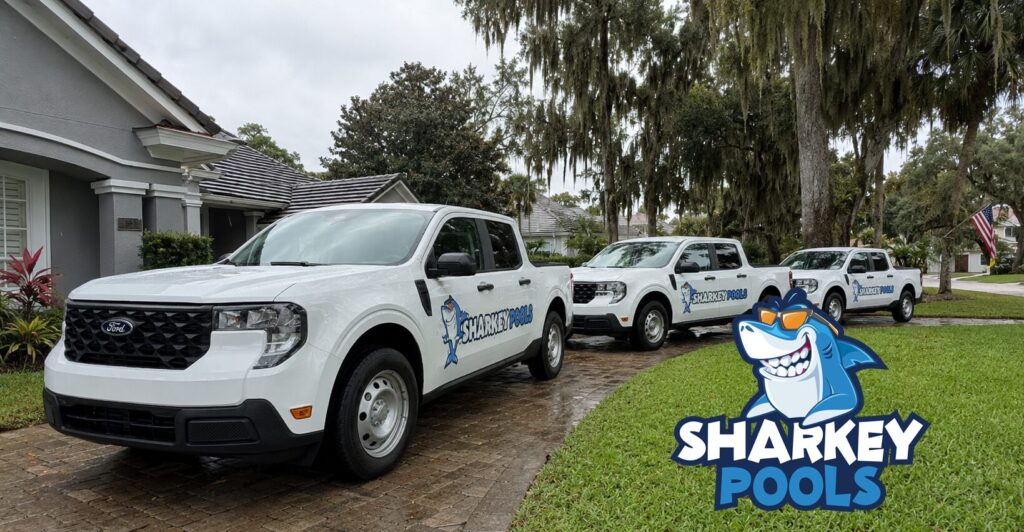 Sharkey Pool cleaning in ponte vedra and Jackosnville. Pool Service