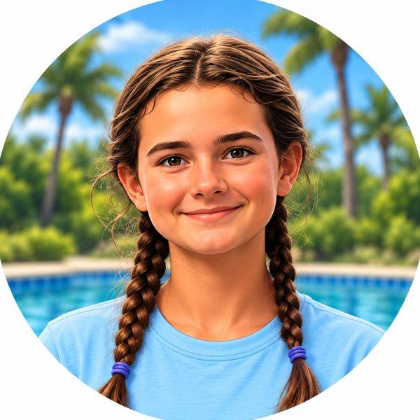 Chloe, Sharkey Pools team member