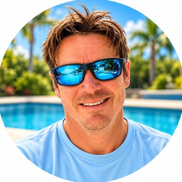 Richard, Sharkey Pools team member