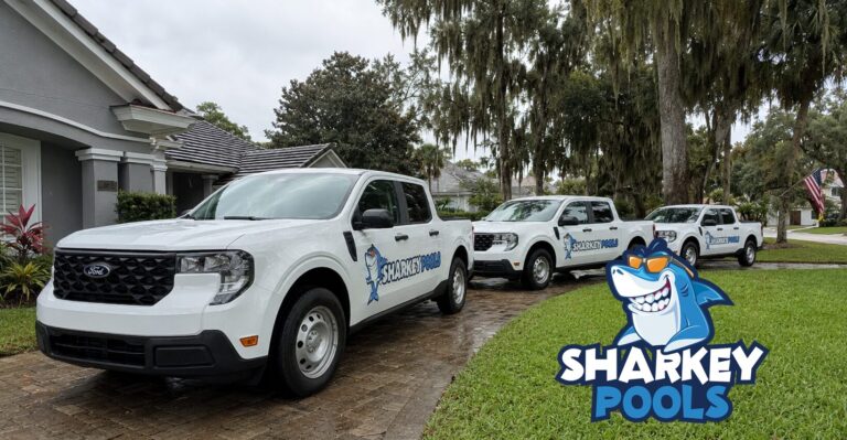 Sharkey Pool cleaning in ponte vedra and Jackosnville. Pool Service